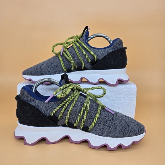 Sorel Kinetic Lace Up Trainers Women's Shoes Size 7 - Picture 6 of 8
